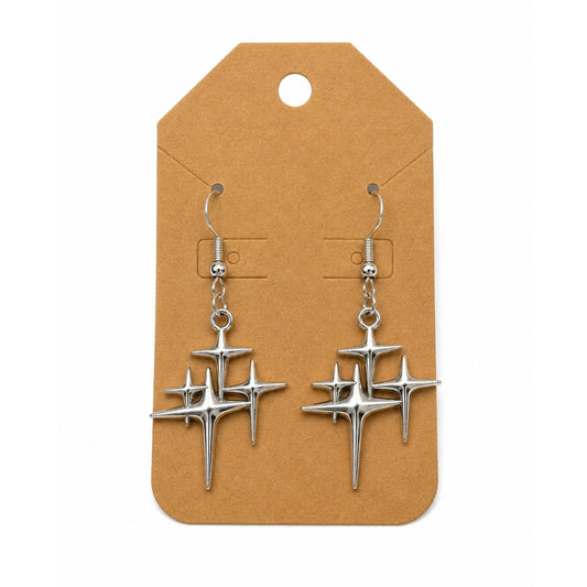 Sparkle Stars Enamel / Earrings