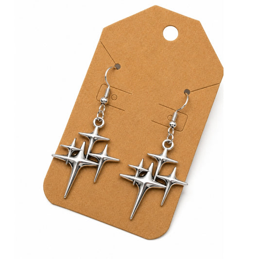 Sparkle Stars Enamel / Earrings